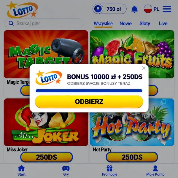 Кадр рекламы Polskie Sloty Lotto
