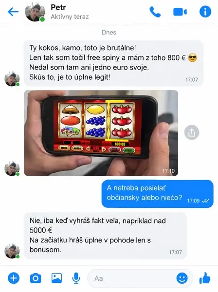 Кадр рекламы Klasické Automaty