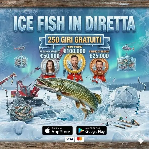 Кадр рекламы Ice Fishing Live