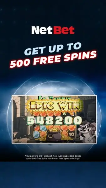 Кадр рекламы NetBet Casino IE
