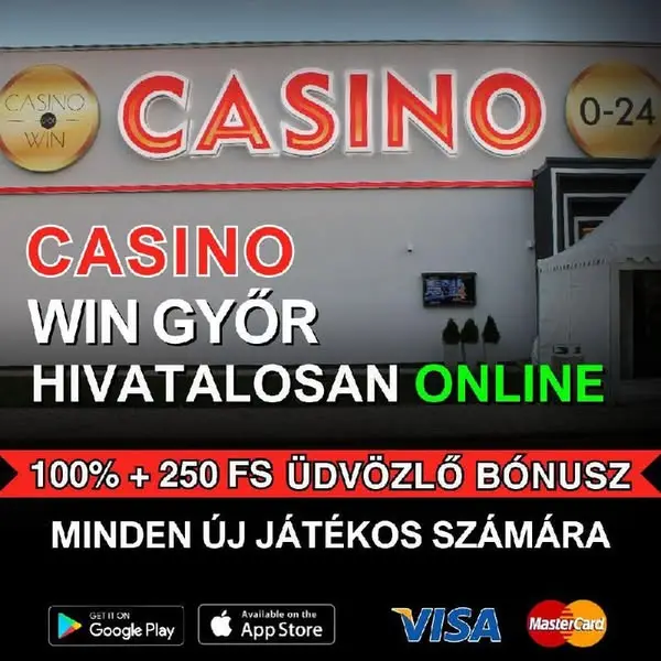 Кадр рекламы Casino Win Győr