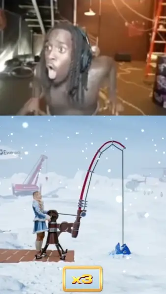 Кадр рекламы Ice Fishing Game