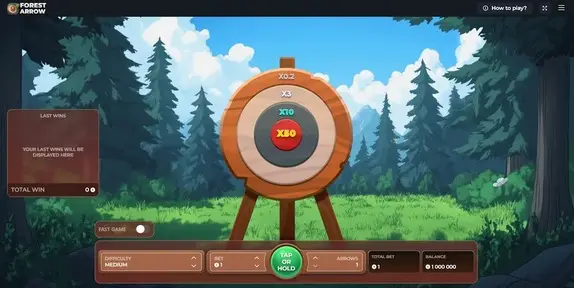 Кадр рекламы Forest Arrow