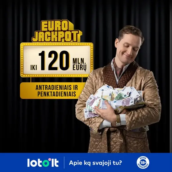 Кадр рекламы Loto.lt
