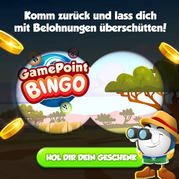 Кадр рекламы GamePoint Bingo