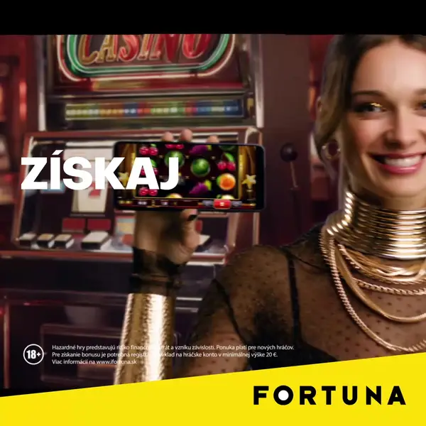 Кадр рекламы FORTUNA stavte sa