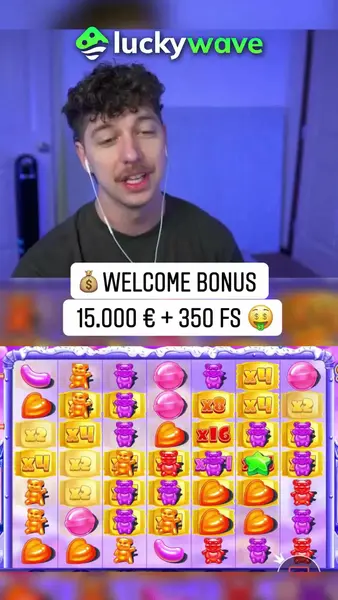 Кадр рекламы LuckyWave