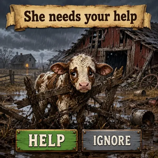 Кадр рекламы Taonga: The Island Farm