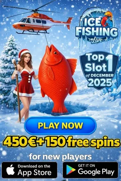 Кадр рекламы Ice fishing ES