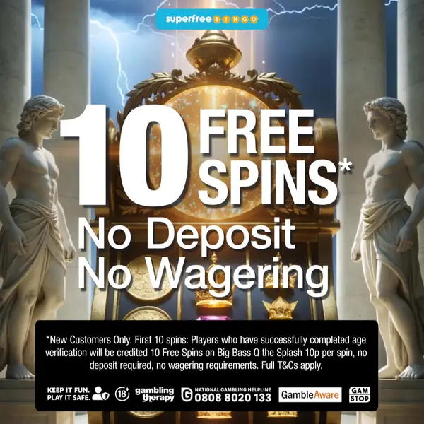 Кадр рекламы Super Free Bingo