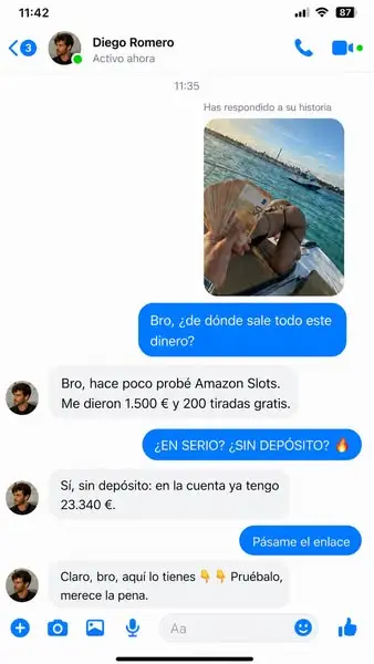 Кадр рекламы Amazon game