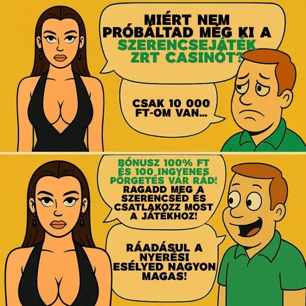 Кадр рекламы Játékszalon