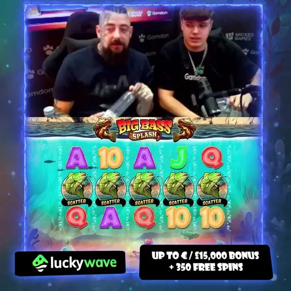 Кадр рекламы Luckywave