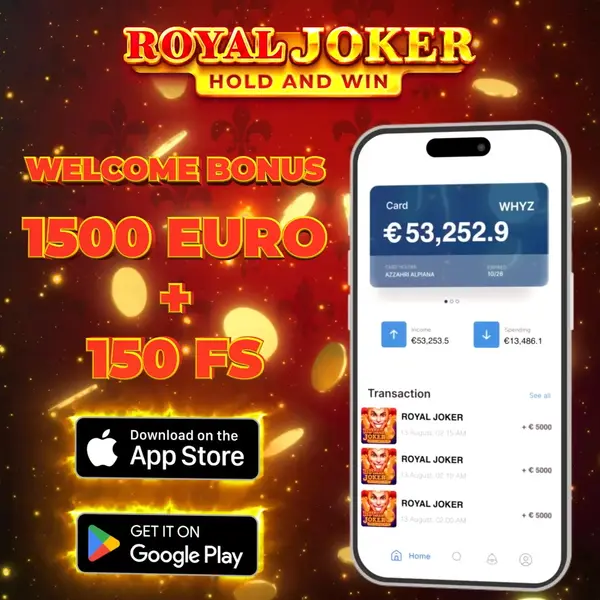 Кадр рекламы Royal Joker
