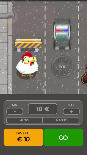 Кадр рекламы Chicken Road