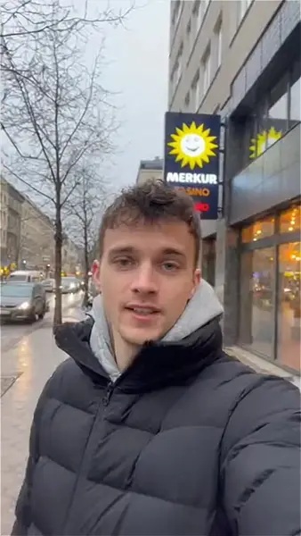Кадр рекламы Spielbank Deutschland
