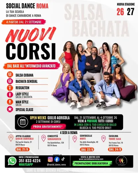 Кадр рекламы Social Dance Roma