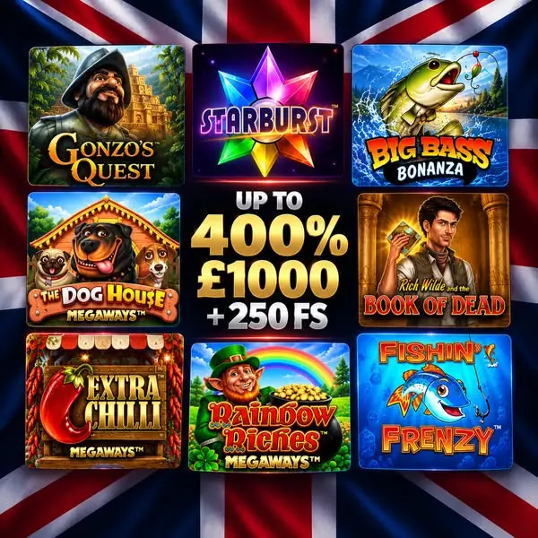 Кадр рекламы UK Slotsmania