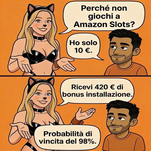 Кадр рекламы Amazon Slots.
