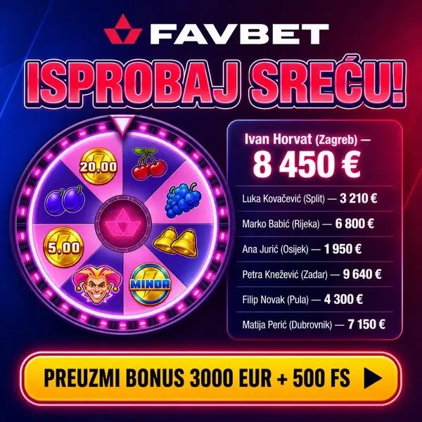 Кадр рекламы WinSlots.hr
