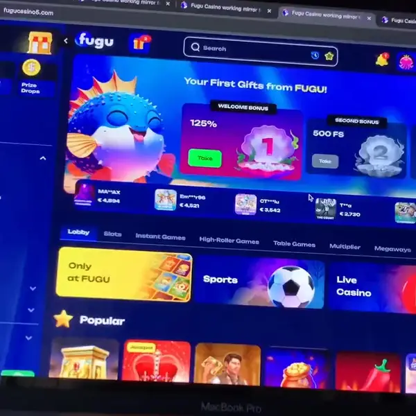 Кадр рекламы Fugu online