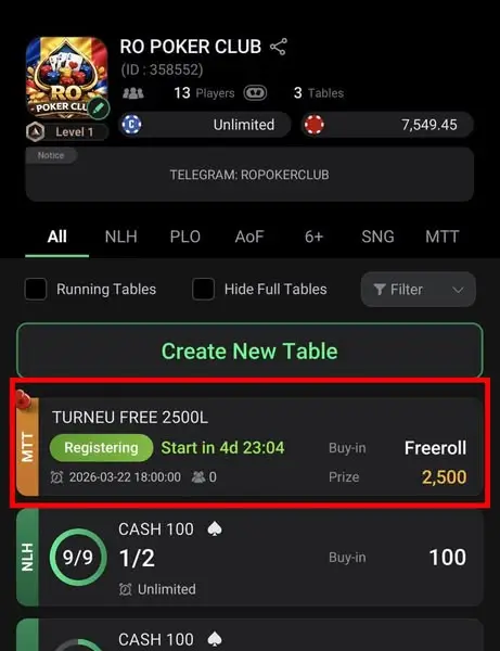 Кадр рекламы RO POKER CLUB