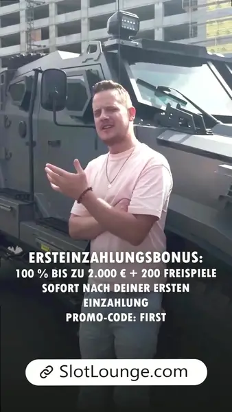Кадр рекламы SlotLounge Deutschland