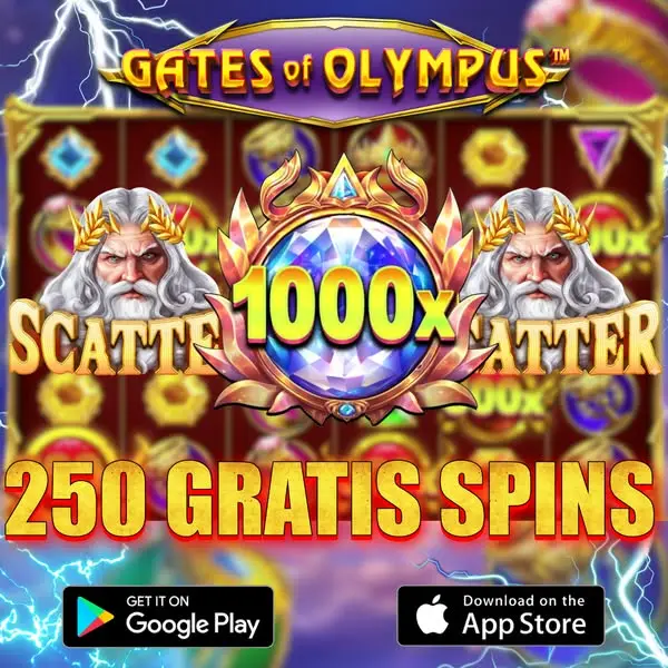 Кадр рекламы Gates of Olympus