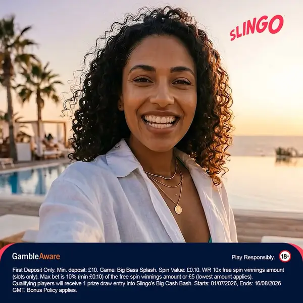 Кадр рекламы Slingo.com