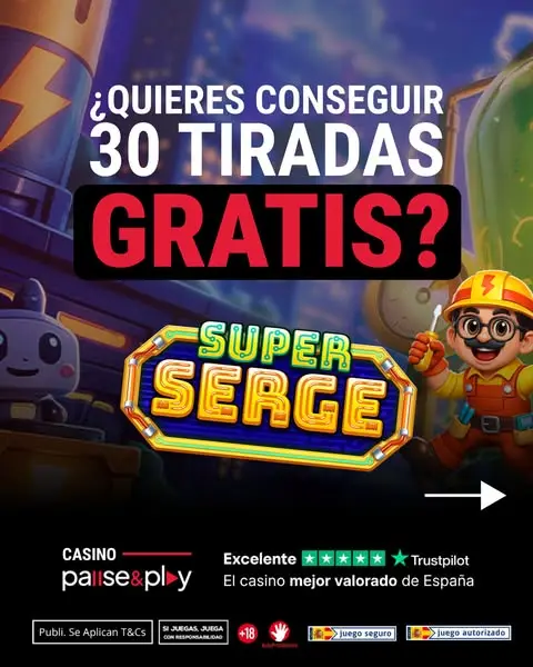 Кадр рекламы Casinopauseandplay.es