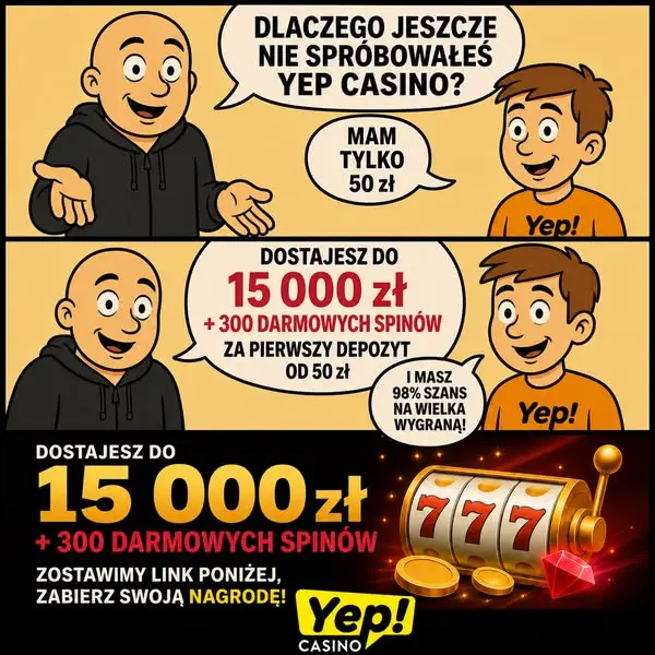 Кадр рекламы YEP Casino