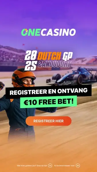 Кадр рекламы OneCasino Nederland