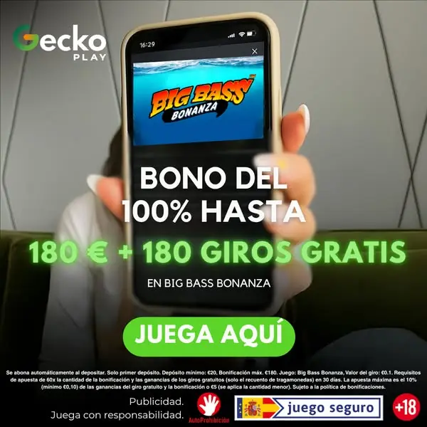 Кадр рекламы GeckoPlay Casino