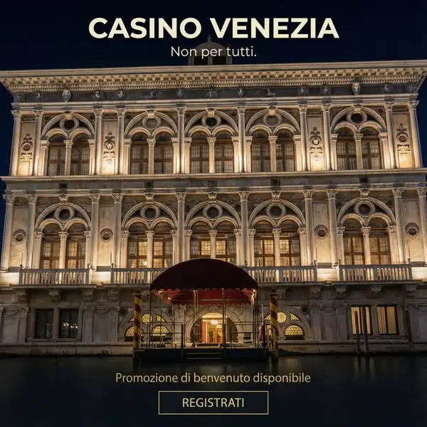 Кадр рекламы Casinò di Venezia