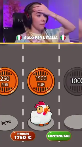Кадр рекламы Chicken road 2