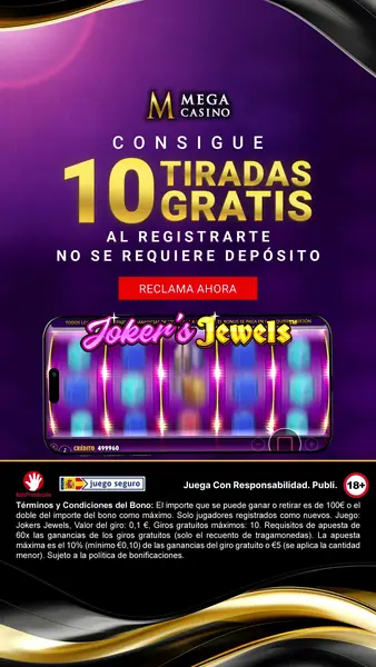 Кадр рекламы Mega Casino España