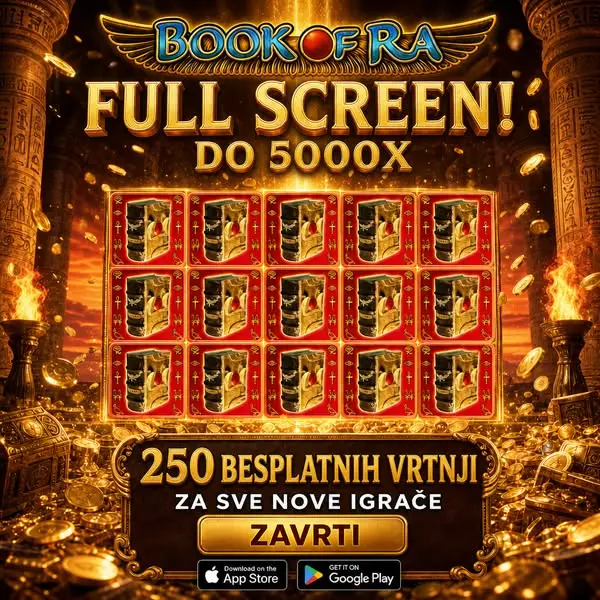 Кадр рекламы Book of Ra