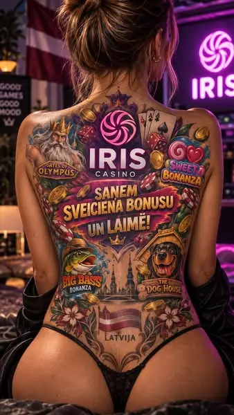 Кадр рекламы Iris Casino