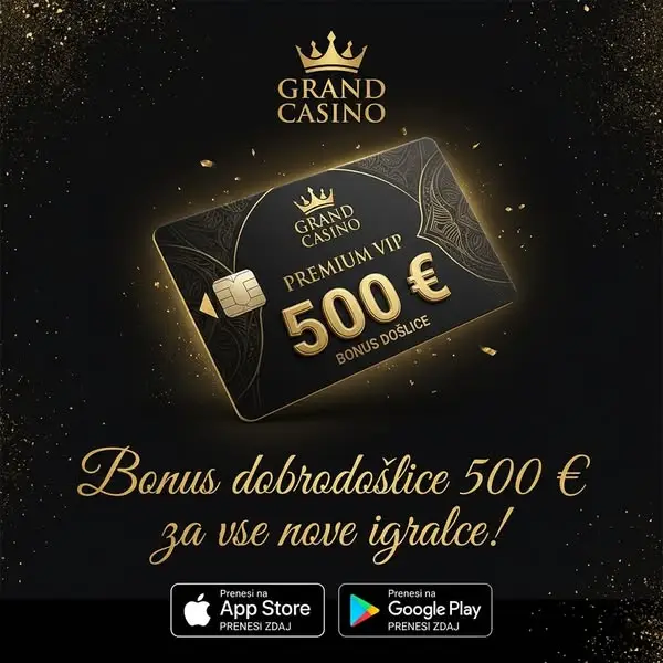 Кадр рекламы Grand Casino Slovenija
