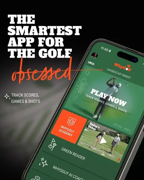Кадр рекламы WhyGolf