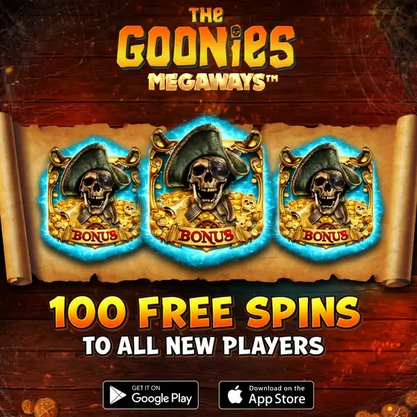 Кадр рекламы The Goonies Megaways