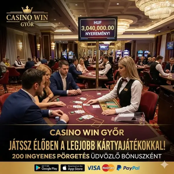 Кадр рекламы Gyor VIP games