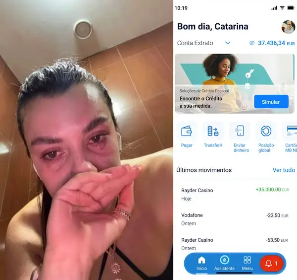 Кадр рекламы Catarina Costa