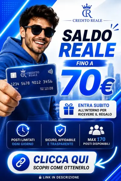 Кадр рекламы Credito Reale