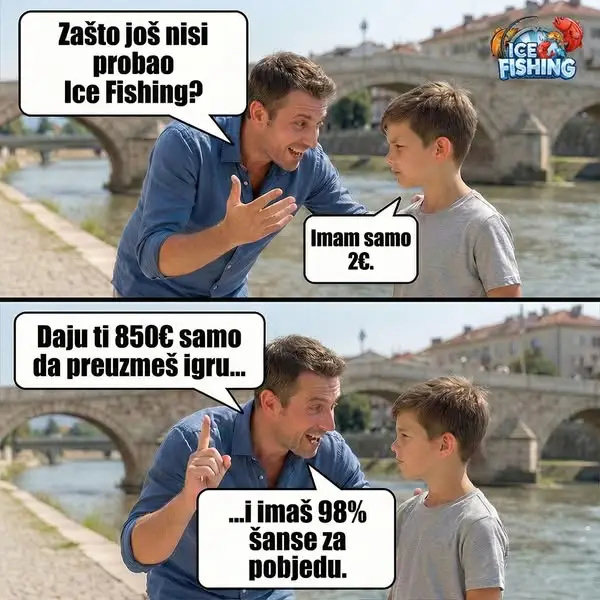Кадр рекламы Frostbite Anglers