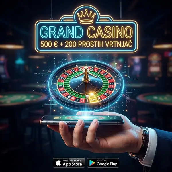 Кадр рекламы Grand Casino Slovenija