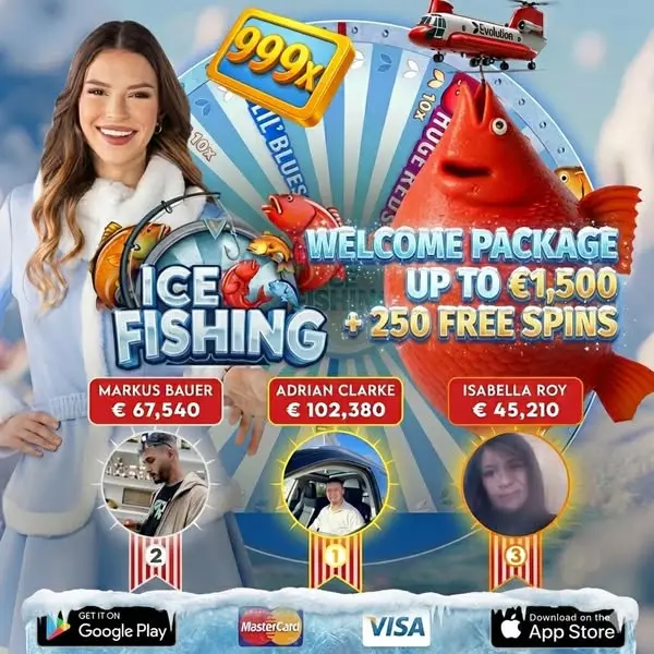 Кадр рекламы Ice Fishing
