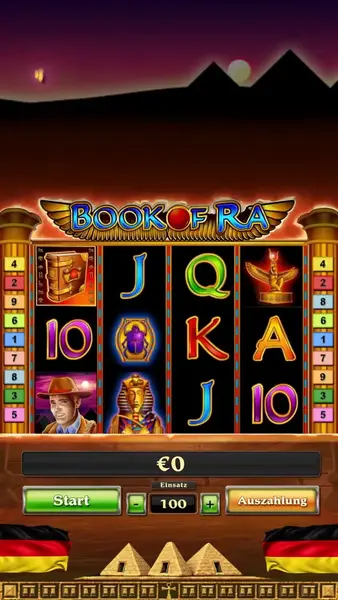 Кадр рекламы Book of Ra