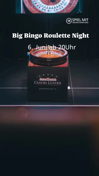 Кадр рекламы Grand Casino Luzern