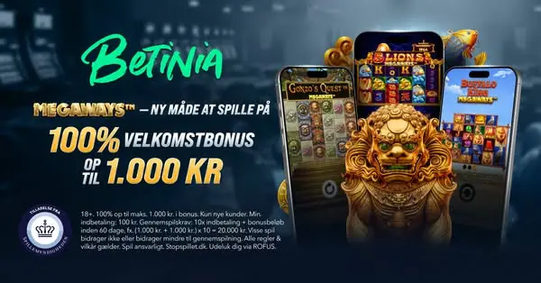 Кадр рекламы Betinia Danmark